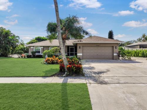 Marco Island House | Quiet inland home with pool, two queen beds and grill