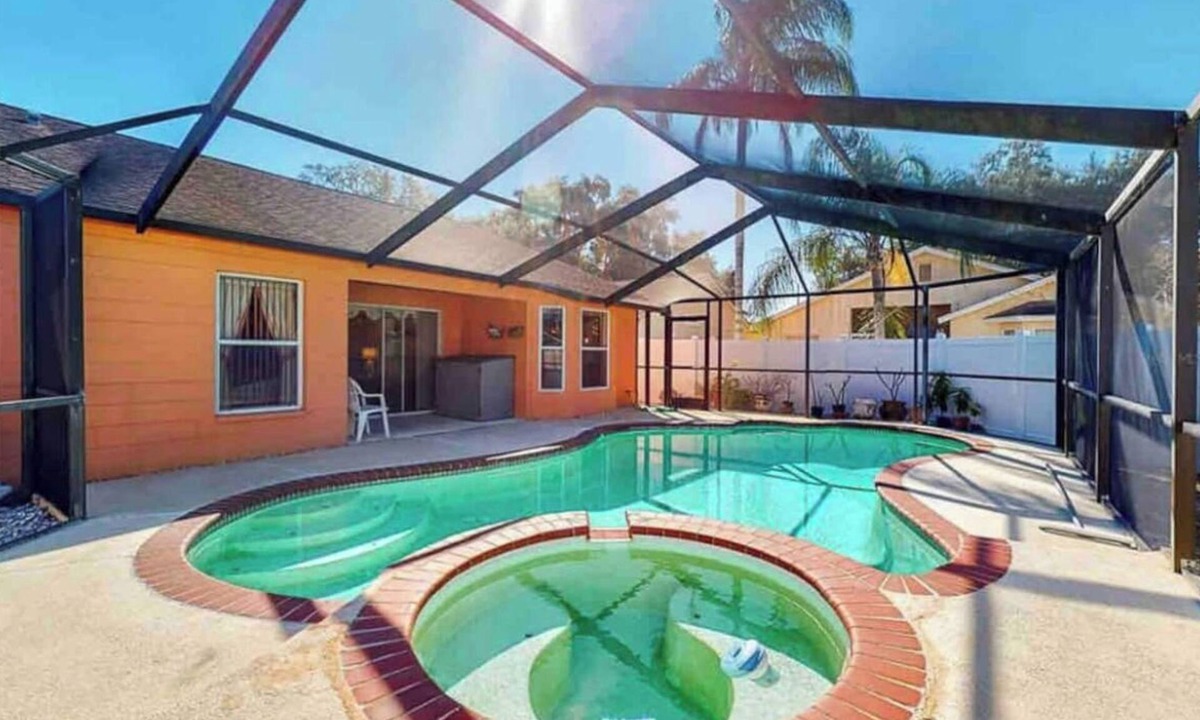 Citrus Park House | Relaxing 3 Bedroom Pool Home