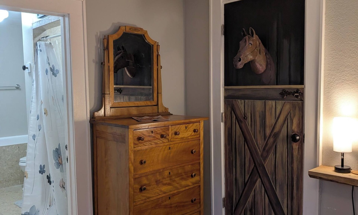 Bartlett Park Apartment | Sally Horse Alley 1 bedroom in Roser Park- St. Petersburg's oldest Neighborhood