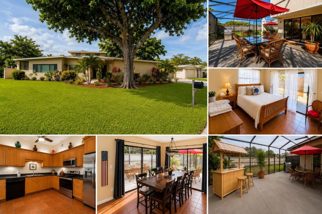 Whitfield House | Sarasota Family Stay Near Beach & SRQ Airport sleep 11