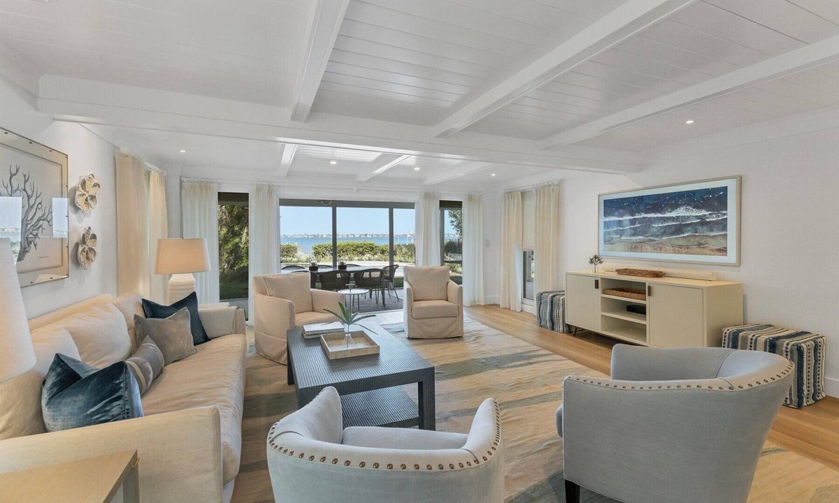 Sarasota House | Sarasota Renovated Waterfront Home with Dock Wide Open Bay Views Heated Pool