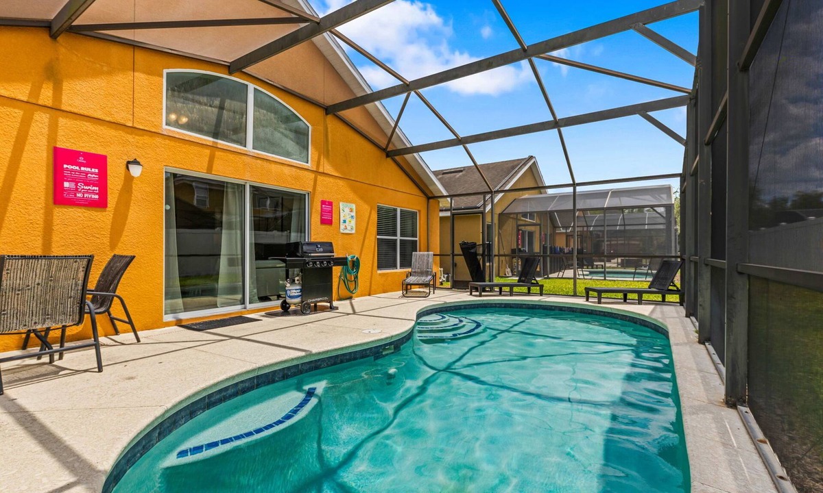 Veranda Palms House | Sleeps 8·Pvt Pool·Game Room·Clubhouse Amenities