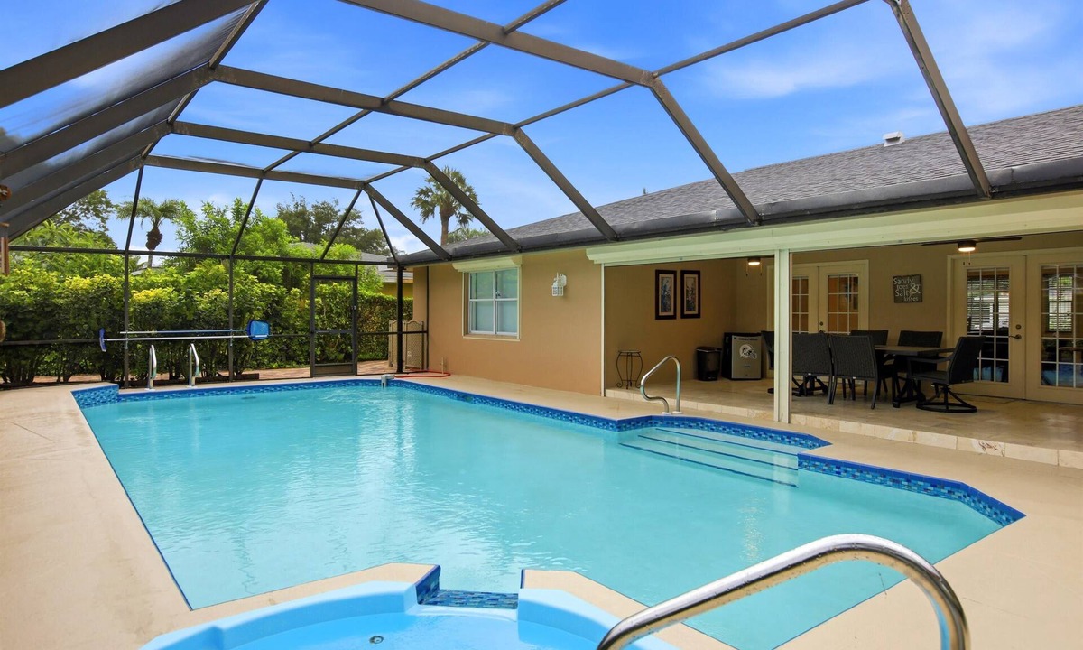 Palm River Estates House | Spacious 3 Bedroom Naples Home with Private Pool and Near Ocean Access