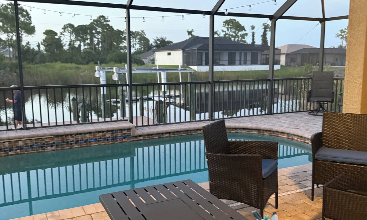 South Gulf Cove House | Spacious 4-bedroom pool/canal home that leads to Charlotte Harbor and the Gulf.