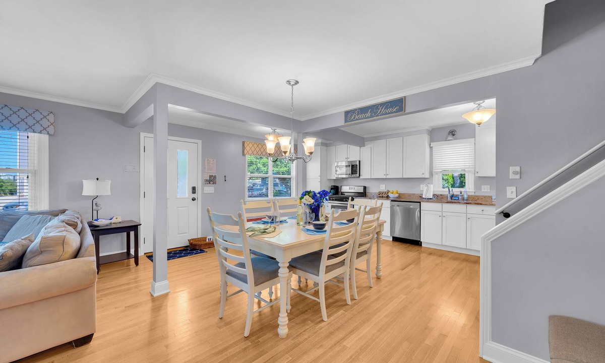 Point Pleasant Beach House | Spacious 4-bedroom, 2-bath house, 1.5 blocks to the beach with AC & fenced yard!