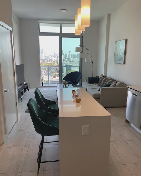 Northeast Miami Apartment | Stunning 1Bed/1Bath in Miami Design District
