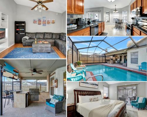 Providence Lakes House | Stunning Heated Pool House for 10 in Brandon, FL
