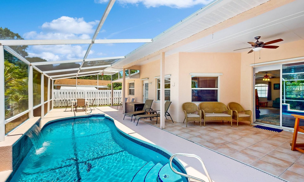 Sebastian Highlands House | Stunning Sebastian Stay — Near Beach with Private Pool & BBQ Grill! 🌺