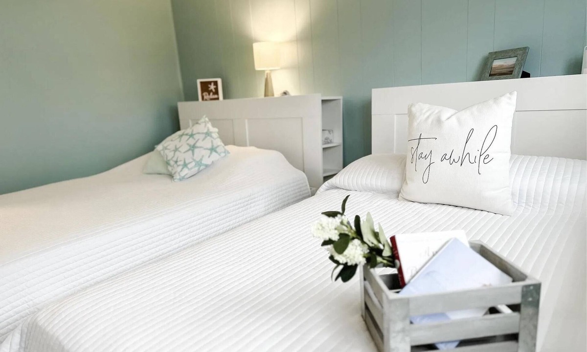 Brigantine Condo | Stylish condo steps from the beach! Elegant blend of comfort and convenience.