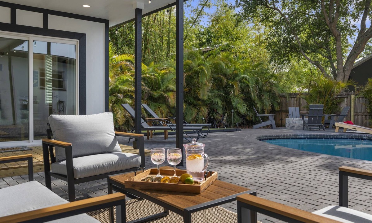 Riverside Heights House | Tampa Heights House · Heated Pool + Game Room
