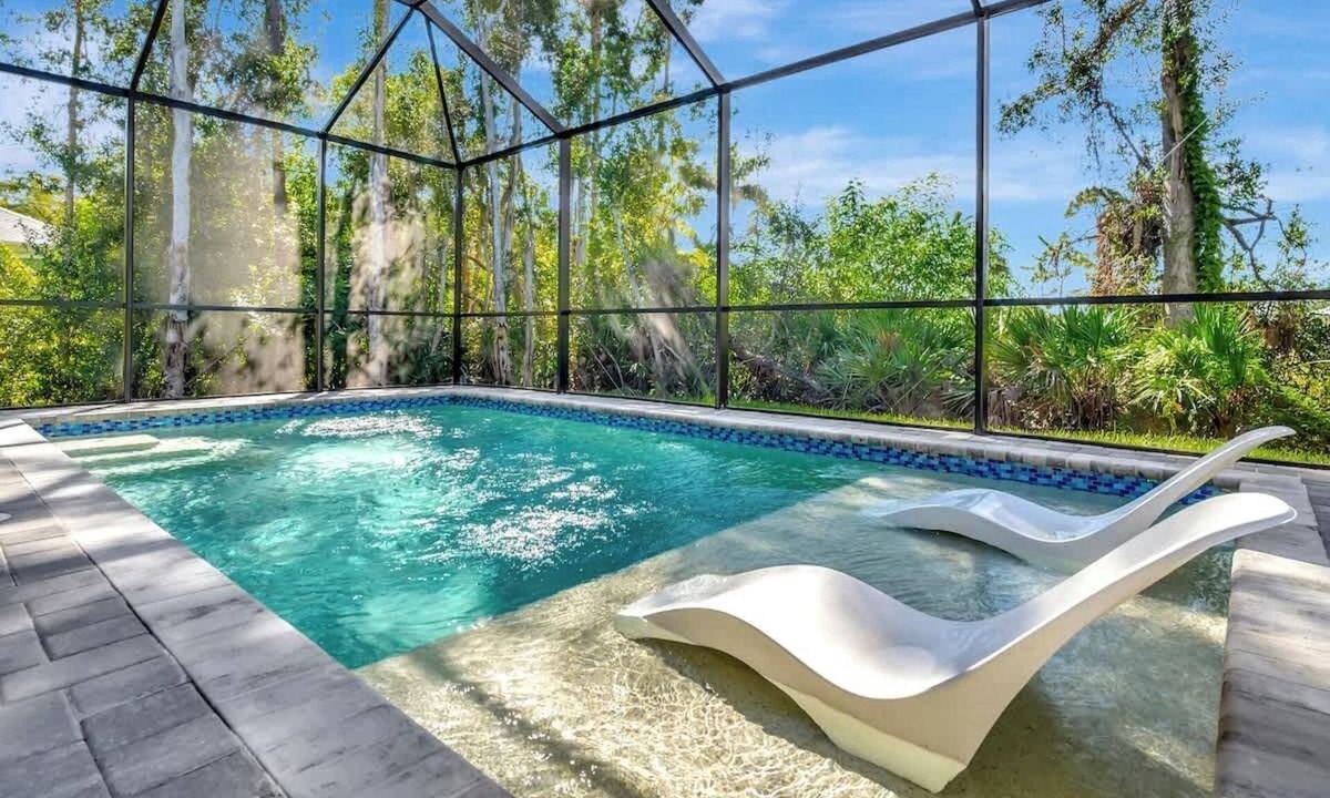 Bonita Springs House | The Sanctuary: Bonita Springs Pool Home