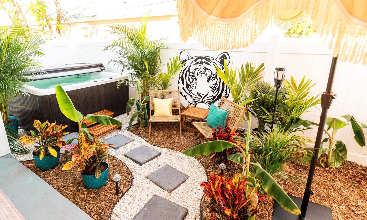 St. Petersburg House | The Tigers Den w/Hot Tub Oasis & Near Ocean!