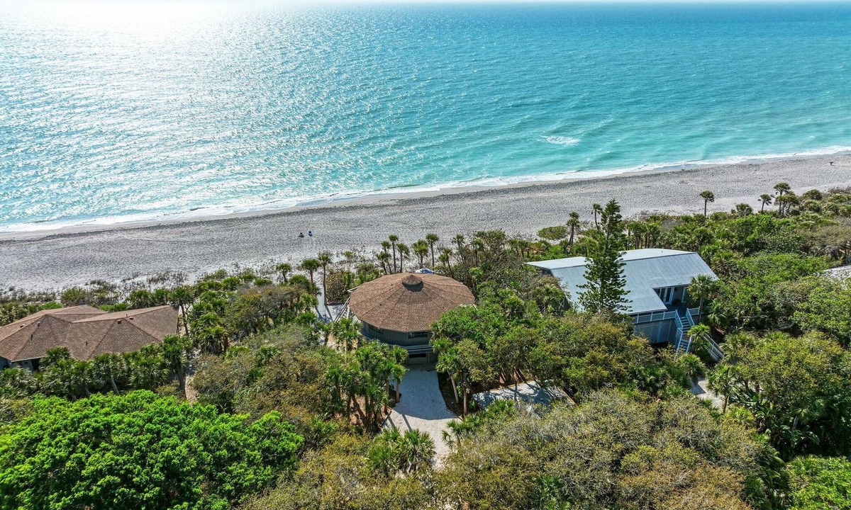 Englewood House | The Turtle House-Miles and Miles of Private Beach-Sunset Views!