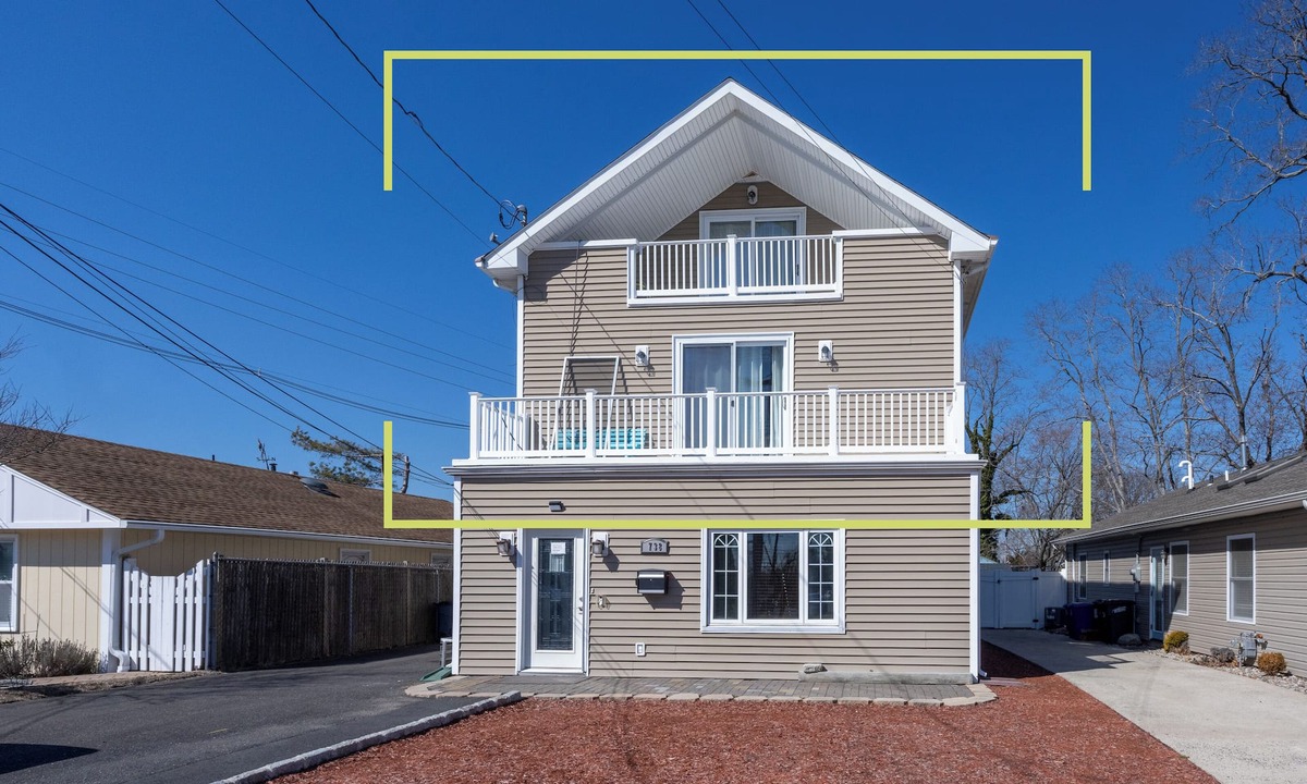 West Belmar Apartment | Top Rated !Belmar Tranquility 3 BR Apartment with Jacuzzi tub , Balcony&Terrace