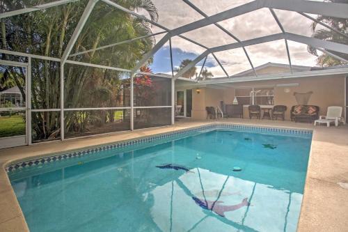 Yacht Club House | Tropical Cape Coral Home w/Private Dock on Canal!