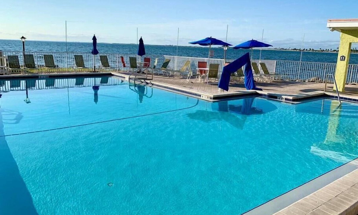 Rocky Point Condo | Tropical Serenity-Water View, Heated Pool Tiki Bar