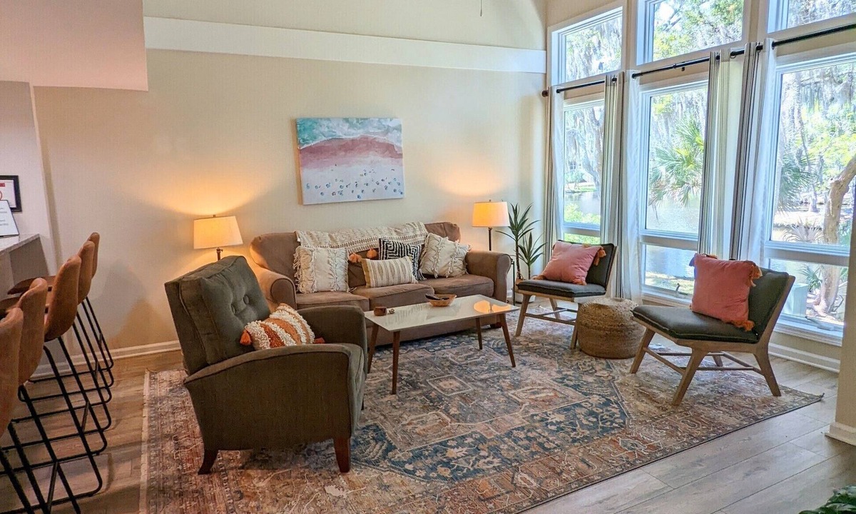 Ocean Ridge House | Updated Lagoon View TH, 3 BR, 2.5 BA, Sleeps 8-Amenities Pass Included-Golf Cart