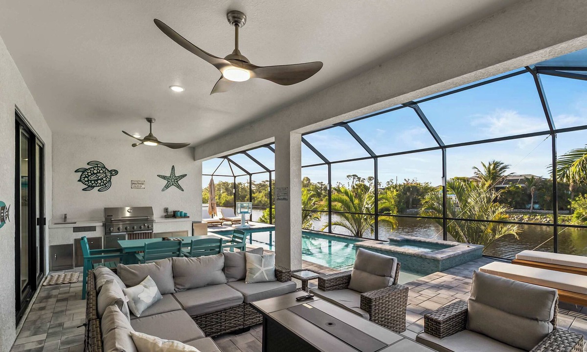 South Gulf Cove House | Waterfront Haven with Heated Pool-Spa-Game Room