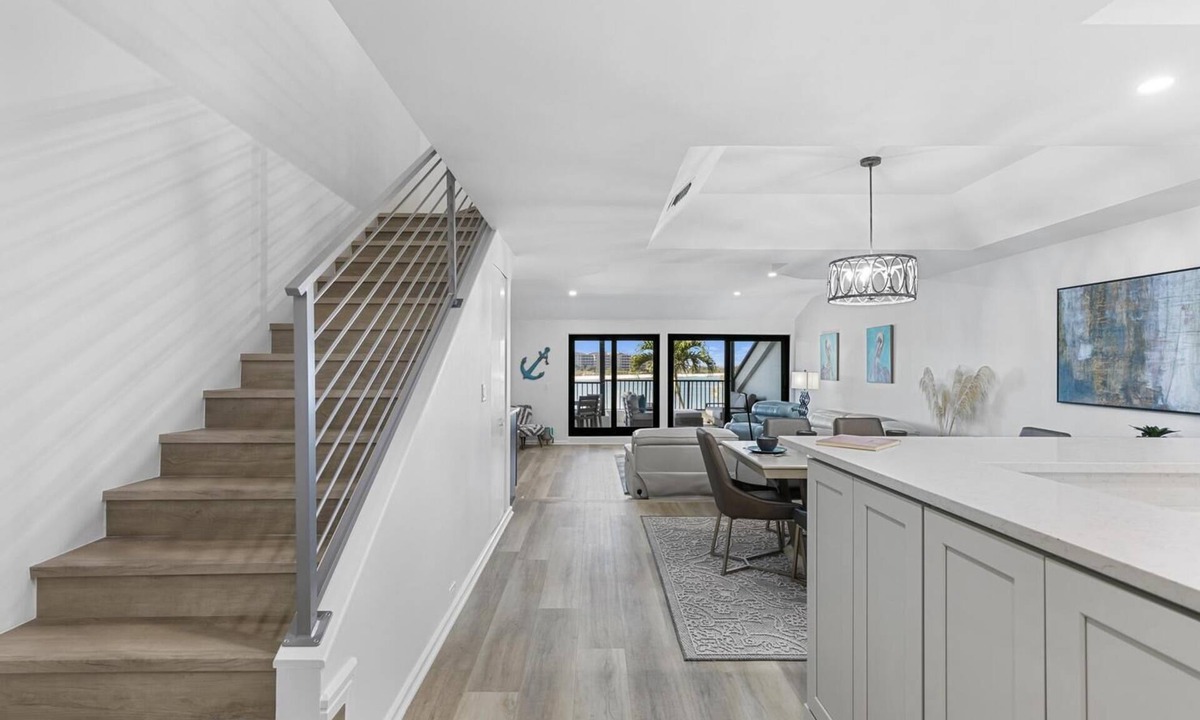Isles of Capri Condo | Waterfront relaxation in a beautifully updated large condo!