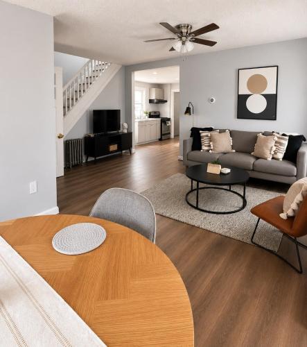 Irvington House | World Cup Getaway Private 3BR Home With Backyard 15 mins from EWR, and MetLife