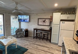 Second Floor Ocean View- Steps from the Beach! 1 Bedroom villa in a gated Resort