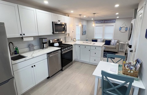 Seaside Heights Apartment | 1.5 Blocks to Beach & Boardwalk Free Parking Family Friendly FremontBeachHouse