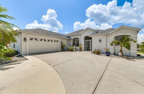 South Gulf Cove House | 12 Mi to Gulf: Port Charlotte Home w/Boat Dock