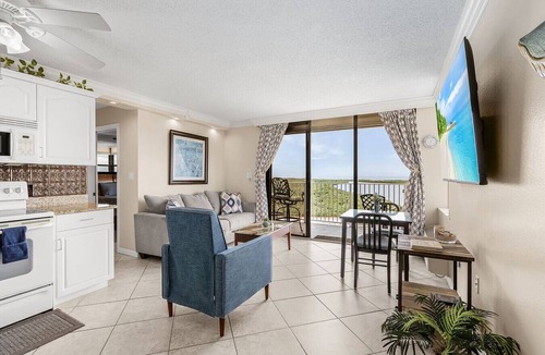 Fort Myers Beach Apartment | 12th Floor Retreat with Unmatched Gulf & Bay Views