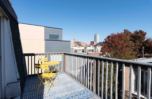 Washington Square West Apartment | 1918 Duplex with Character City Center