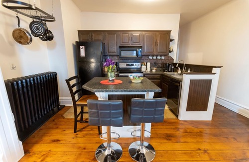 Jim Thorpe Apartment | 1st Flr 2BR Downtown Near Opera House.Dedicated Parking. Dog+ with host approval