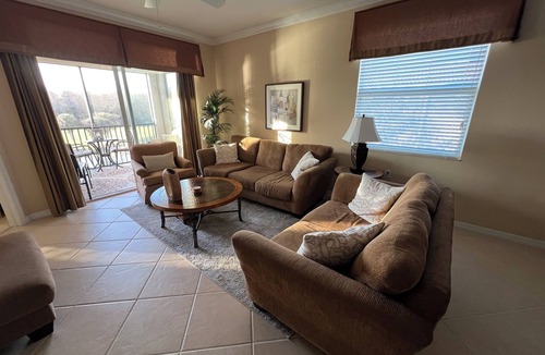 Naples Condo | 2 Bedroom + Den Condo at Heritage Bay Golf & Country Club with Unlimited Golf!