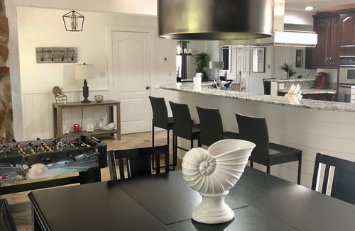 Bonita Shores House | 2 Miles From The Beach! Resort Style Backyard, Pool, Private Tiki Bar & Spa