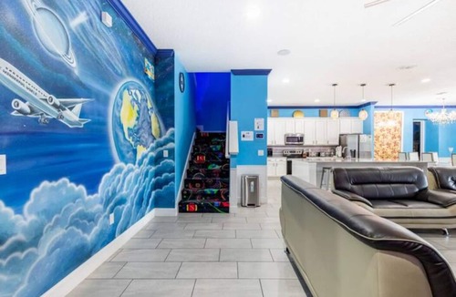 Kissimmee House | 28 Bedrooms SIDE-BY-SIDE Sports & Wonder Bowling Villas, 1 GB WiFi, Sleep 80