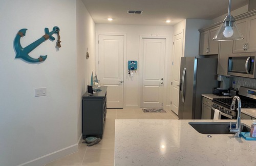 Englewood Condo | 3-bedroom condo in "Beachwalk" Englewood with WiFi, fitness room, AC, & pool.