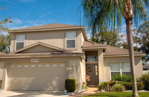 Chatham Park House | 3 Bedroom Home With Private Screened Pool With Rock Waterfall Feature And Gameroom By Florida Dream Homes