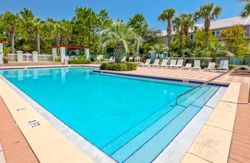 Gulf Place Apartment | 3rd-floor studio with Gulf view, balcony, pools, & tennis