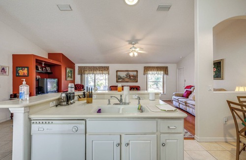 Indian Trails House | 8 Mi to Sea! Snowbird Haven w/Porch in Palm Coast