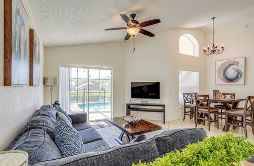 Kissimmee Cottage | 9 Mi to Disney: Home w/Pool Table & Water Views!