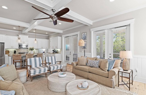 Santa Rosa Beach House | A Wavy Days | 5BR 30A | Steps to Pool | Sleeps 12 | Golf Cart + Bikes