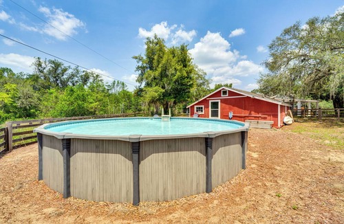 Fedhaven House | Artsy Bungalow on St Anne Lake: Pool, Dock & Deck