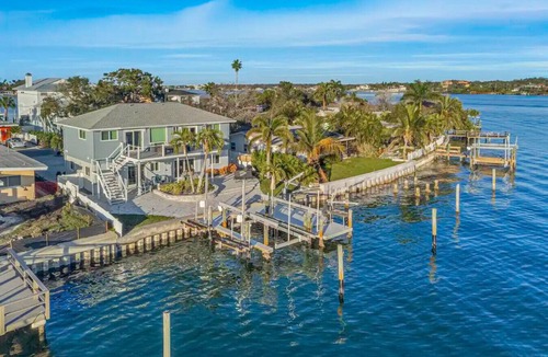Indian Rocks Beach House | Azule| Waterfront Villa with Private Dock