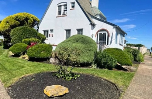 A-Zone House | Bayfront 6-bedroom home, sleeps 16 with AC, in-ground pool and spa. Dog friendly