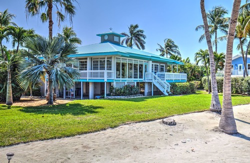 Marathon House | Beach House Waterfront, Private Pool, Boat Dock on Gulf with Amazing Sunsets!