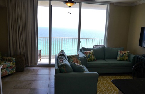 Panama City Beach Condo | Beachfront, on the water, walkable to Pier Park