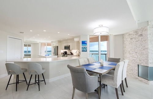 Sand Key Condo | Beachfront w/Water Views From Every Room! Steps to Pool, Beach, Resort Amenities