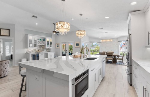 Bonita Springs House | Beachside Bliss – Walk to Beach + Pool + Dock