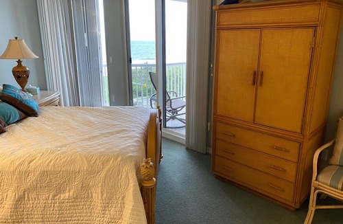 Fort Pierce Shores Condo | Beautiful ocean views from 9th floor. Nicely decorated with beach décor
