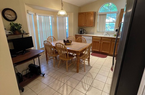 Windsor Palms House | Beautiful 4BR/3 ba House-3miles Disney large pool/spa/XLdeck-Wheelchair friendly