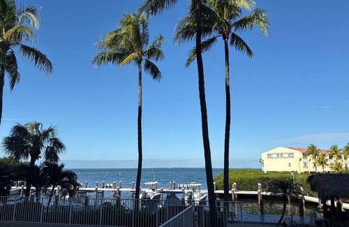 Islamorada Condo | Beautiful ground floor 1B1b w/open water view #109