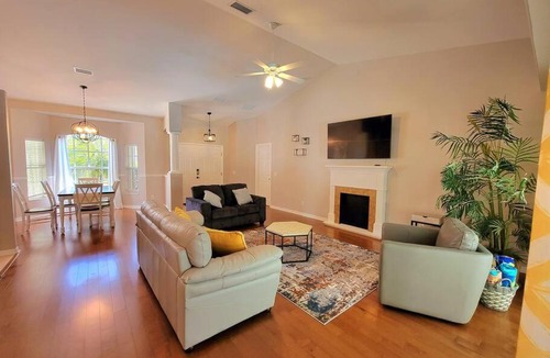 North Port House | Beautiful Heated Pool Home with Backyard Oasis